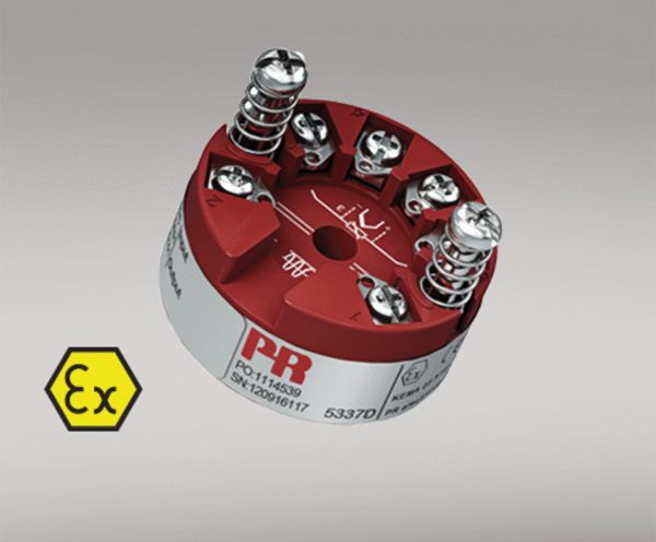 5337D 2-wire transmitter with HART protocol