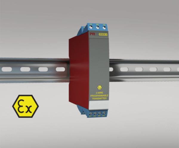 6333B 2-wire programmable transmitter