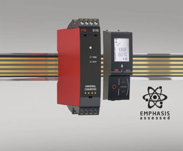 9116A-EMP Universal converter, EMPHASIS assessed