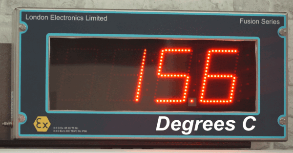 ATEX Zone 2 Large Digit Displays